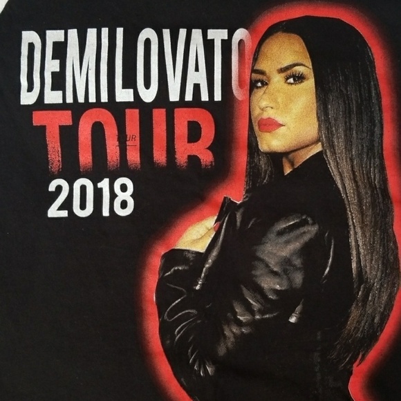 Demi Lavato & DJ Khalid Concert Ringer Tshirt - Picture 3 of 6